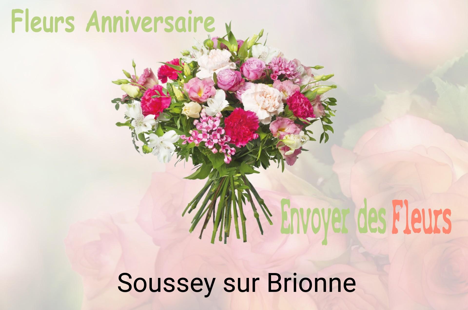Bouquet de fleurs d’anniversaire livré à Soussey-sur-Brionne