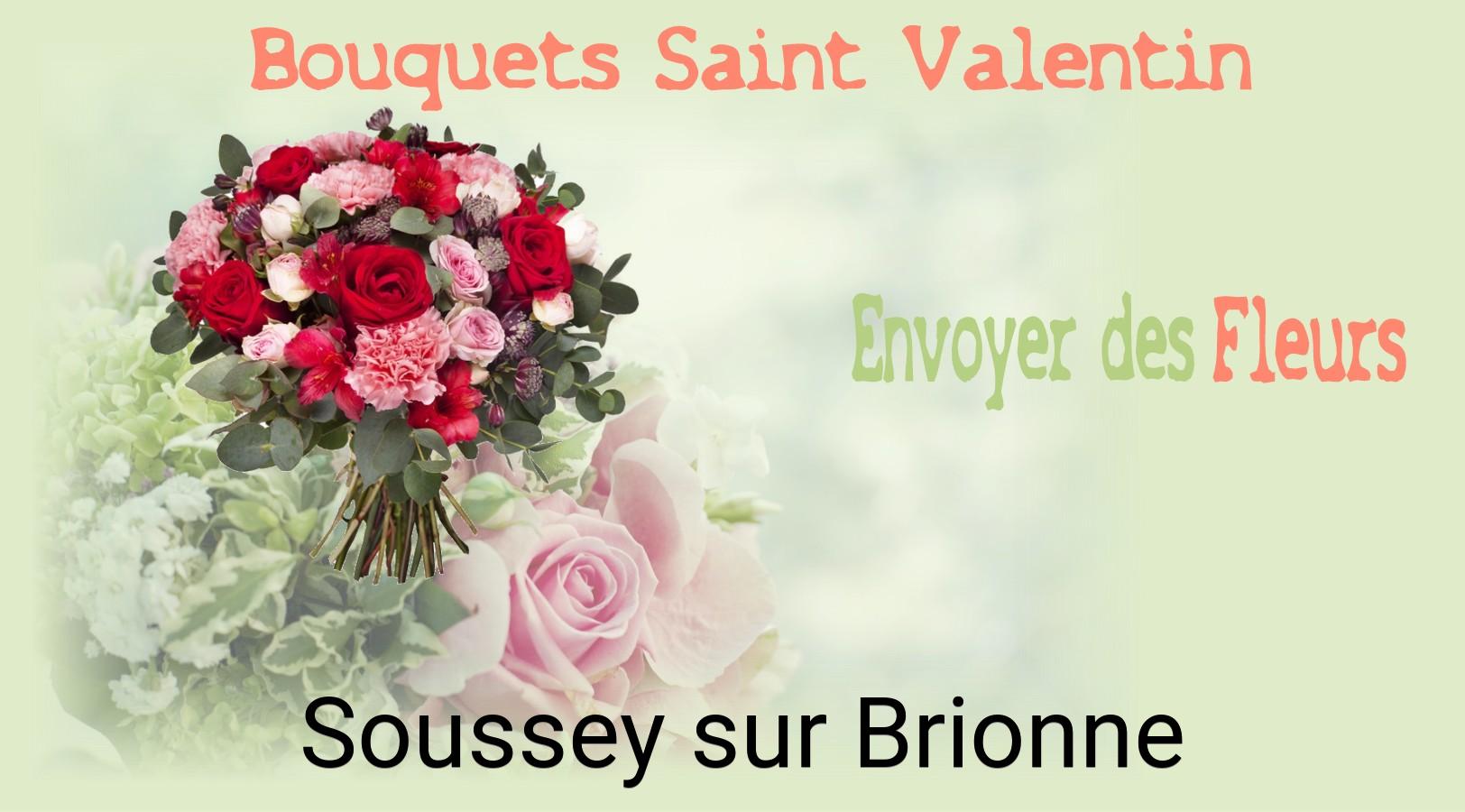 Roses de Saint-Valentin livrées à Soussey-sur-Brionne
